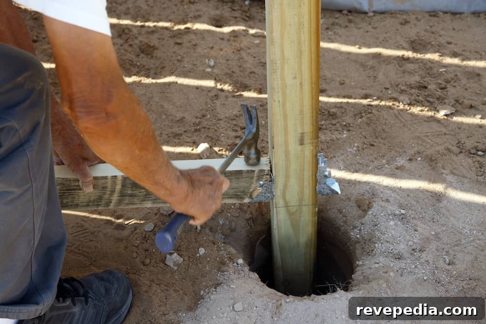 Prevent Frost Heave When Installing Fence and Sign Posts 2 how to prevent frost heave