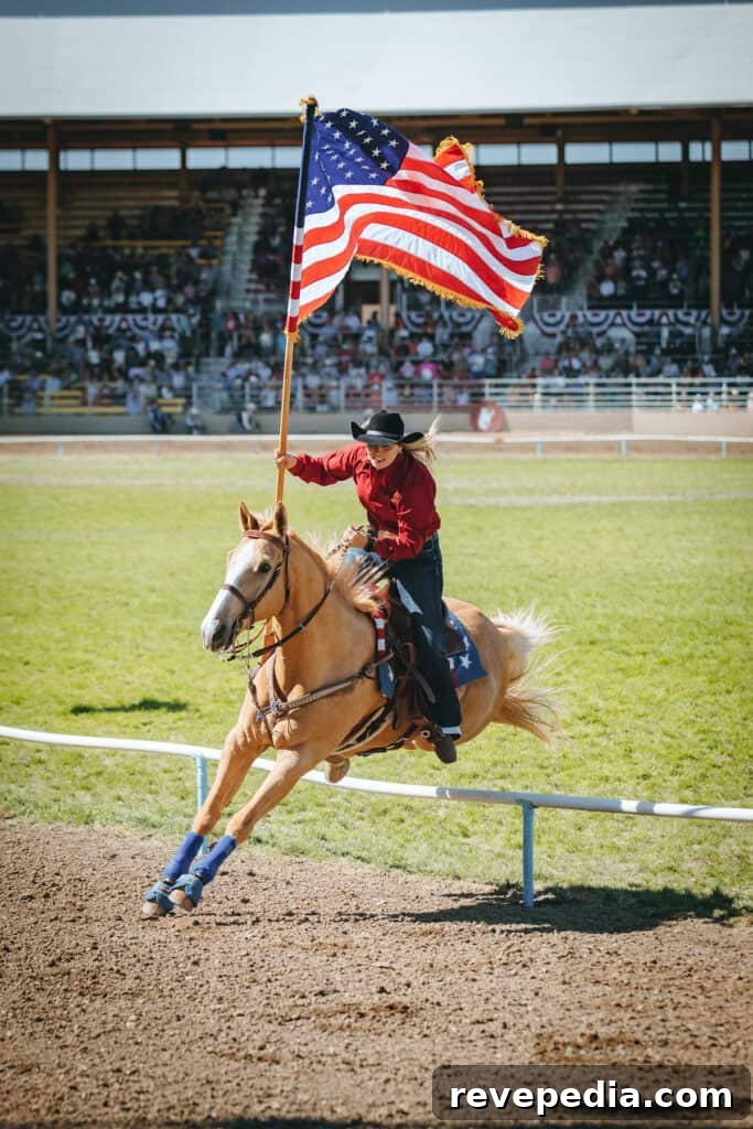 Ride Into the 113th Pendleton Round-Up Rodeo with Pendleton Whisky 21 Crowd and competitors