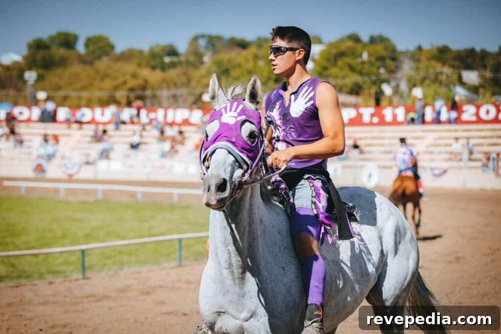 Ride Into the 113th Pendleton Round-Up Rodeo with Pendleton Whisky 27 Spectators cheering