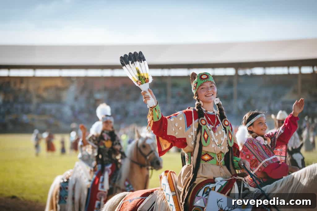 Ride Into the 113th Pendleton Round-Up Rodeo with Pendleton Whisky 28 Cowboy and horse