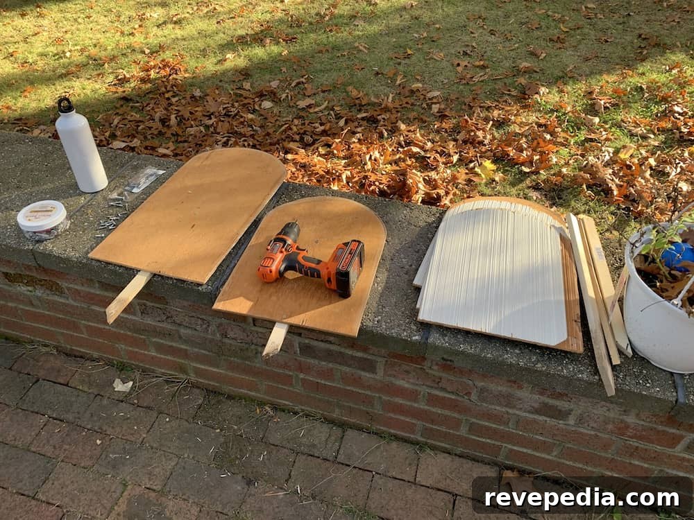 Eco-Friendly Halloween: Turn Basement Paneling into Spooky Decor 5 img 32412 4