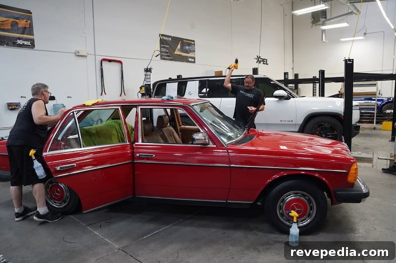 XPEL Ceramic Tint Review: Discreet Protection for Classic Mercedes-Benz 5 img 33390 4