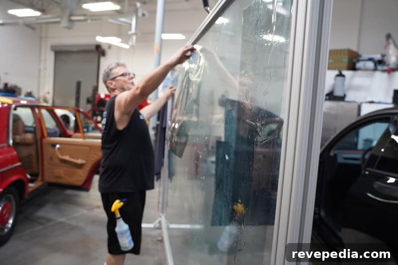 XPEL Ceramic Tint Review: Discreet Protection for Classic Mercedes-Benz 6 img 33390 5