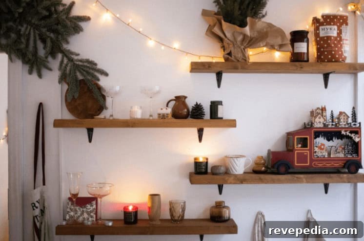 reclaimed shelves