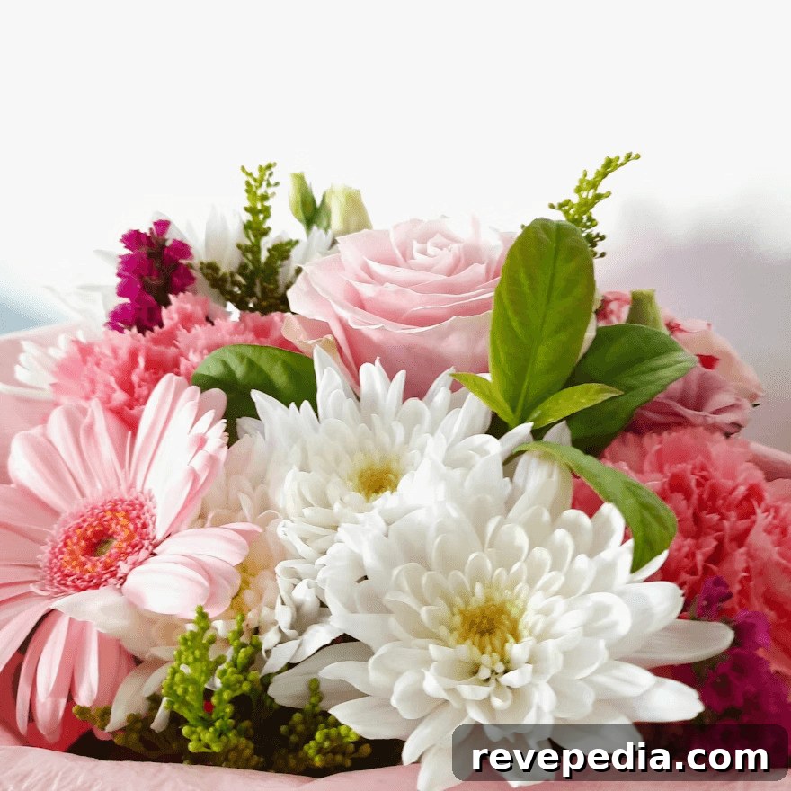 9 Mother's Day Bouquets That Will Delight Your Mom 3 Pink and white Mother