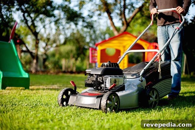 Emptying Lawn Sweeper Hopper Emptying Lawn Sweeper Hopper