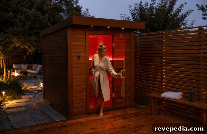 4 Backyard Wellness Upgrades You’ll Actually Use 3 wooden sauna