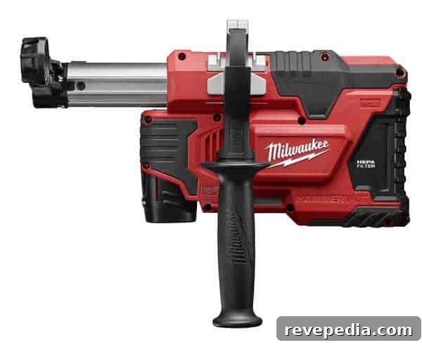 Milwaukee Hammervac Dust Extractor: Quiet, Powerful Jobsite Protection 3 milwaukee-dust-extractor