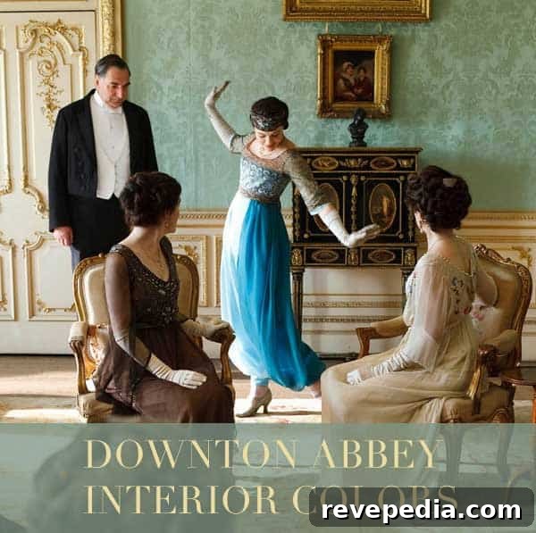 Interior Colors of Downton Abbey Interior Colors of Downton Abbey