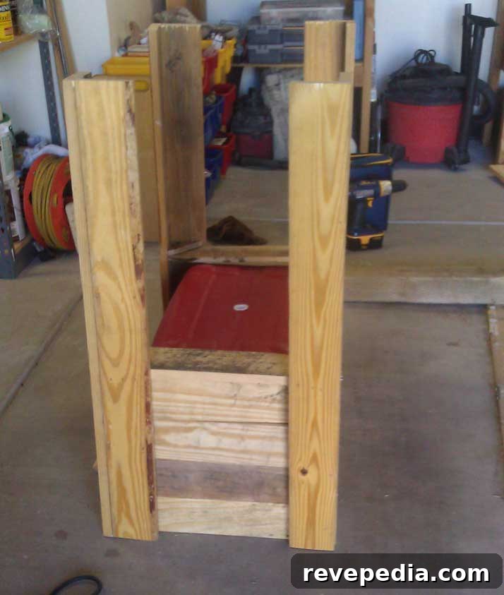 DIY Pallet Cooler Stand: Step-by-Step Build Guide 11 img 4823 10