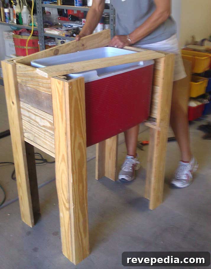 DIY Pallet Cooler Stand: Step-by-Step Build Guide 13 img 4823 12