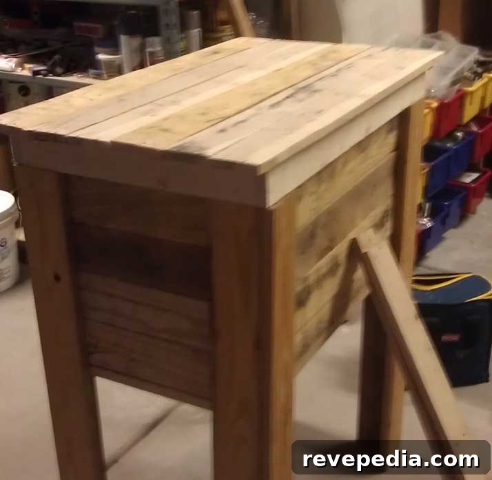 DIY Pallet Cooler Stand: Step-by-Step Build Guide 15 img 4823 14