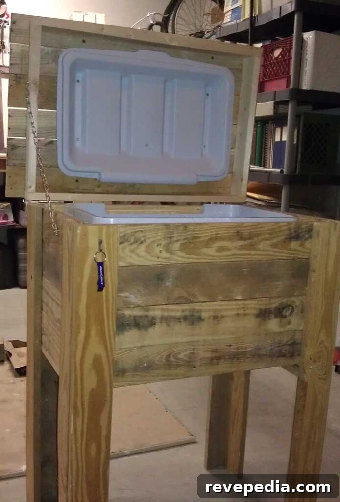 DIY Pallet Cooler Stand: Step-by-Step Build Guide 17 img 4823 16