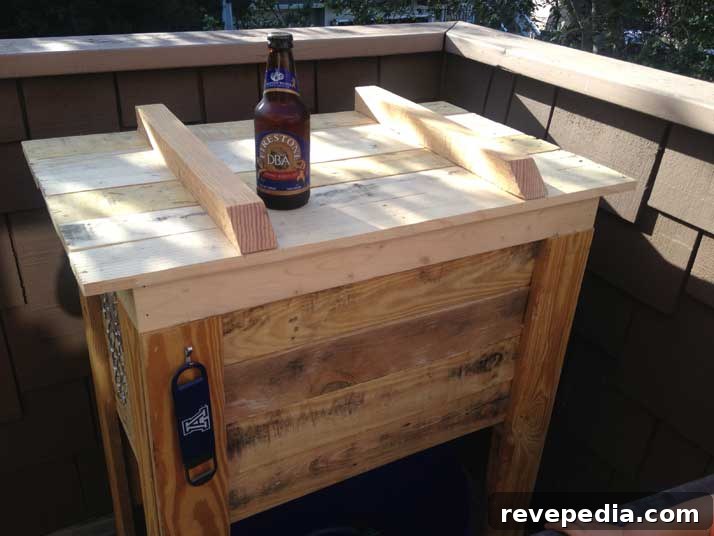 DIY Pallet Cooler Stand: Step-by-Step Build Guide 19 img 4823 18