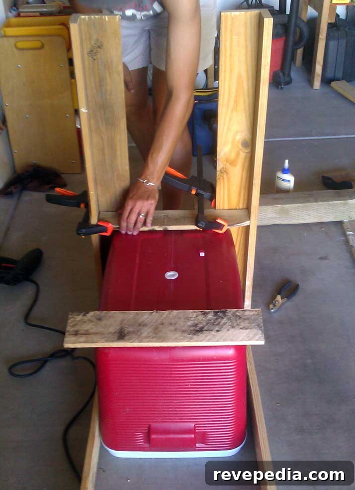 DIY Pallet Cooler Stand: Step-by-Step Build Guide 7 img 4823 6