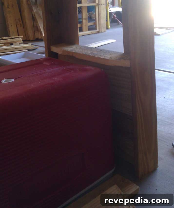 DIY Pallet Cooler Stand: Step-by-Step Build Guide 8 img 4823 7