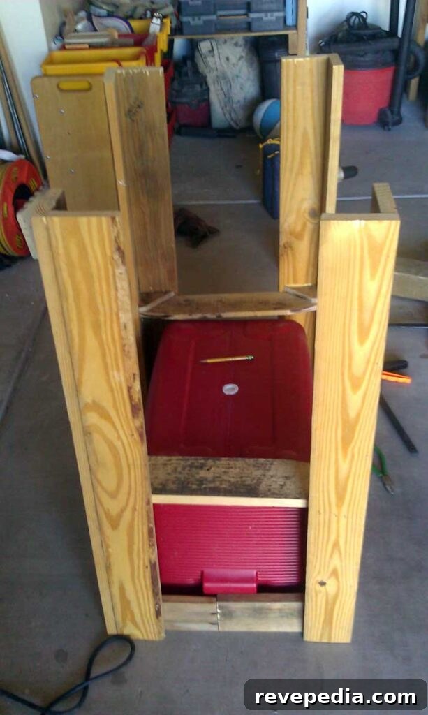 DIY Pallet Cooler Stand: Step-by-Step Build Guide 10 img 4823 9