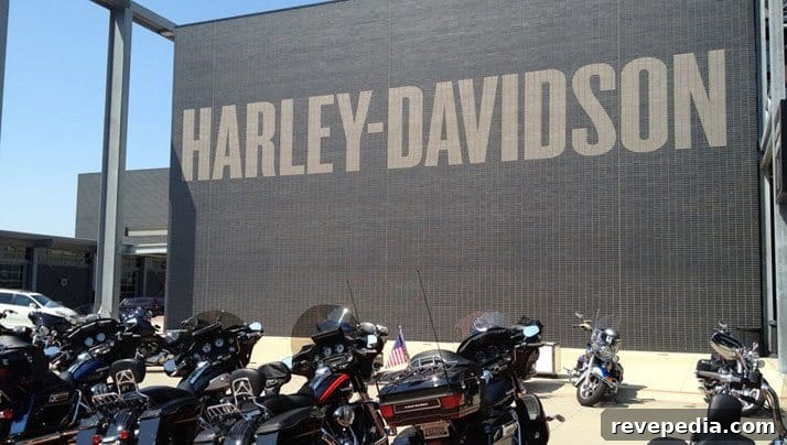 Harley‑Davidson: Celebrating 110 Years of Freedom and Legacy 2 harley-davidson-wall
