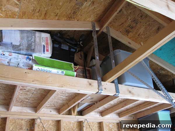 Ram Cave Garage Design Ideas -> Chic Ram Cave Garage Design Inspirations 5 rafter-garage-storage