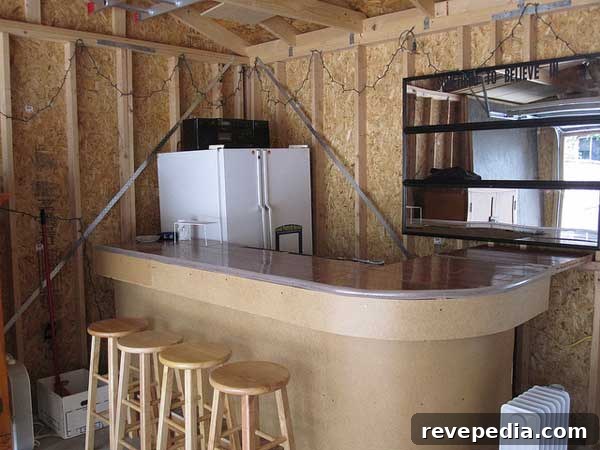Ram Cave Garage Design Ideas -> Chic Ram Cave Garage Design Inspirations 7 garage-bar