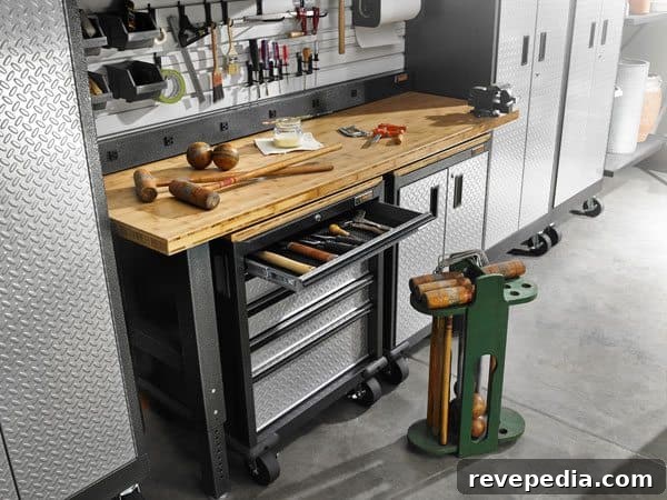 Ram Cave Garage Design Ideas -> Chic Ram Cave Garage Design Inspirations 10 workbench-gladiator