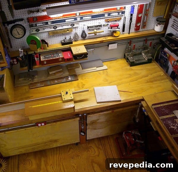 Build the Ultimate Garage Workshop: Layout, Tools & Tips 3 garage-worktable-clean