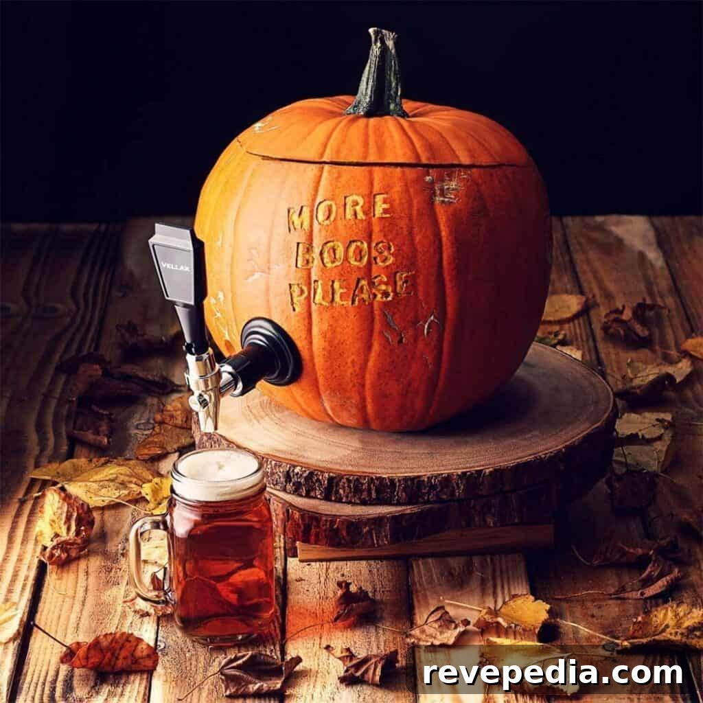 Pumpkin Tap Pumpkin tap on a pumpkin