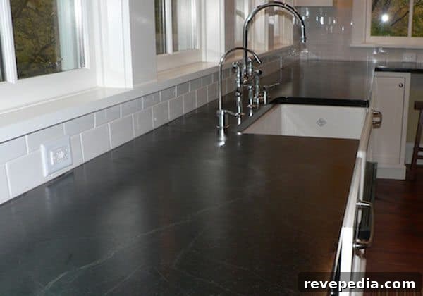 Kitchen Countertop Cost & Material Guide: Prices by Type 12 soapstone-countertop