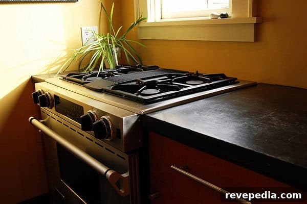 Kitchen Countertop Cost & Material Guide: Prices by Type 14 concrete-kitchen-countertops