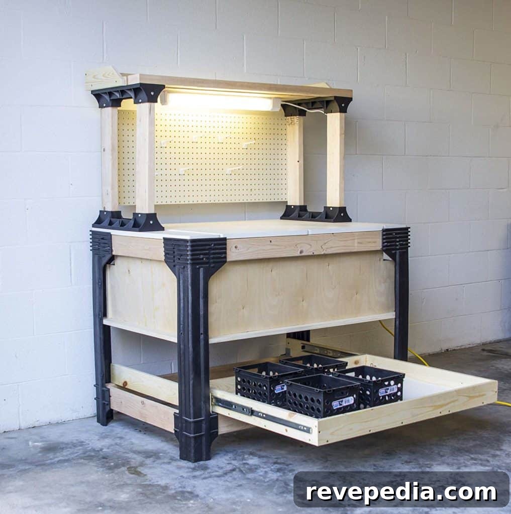 Build a Durable DIY Workbench for $50 and Under 4 workbench components