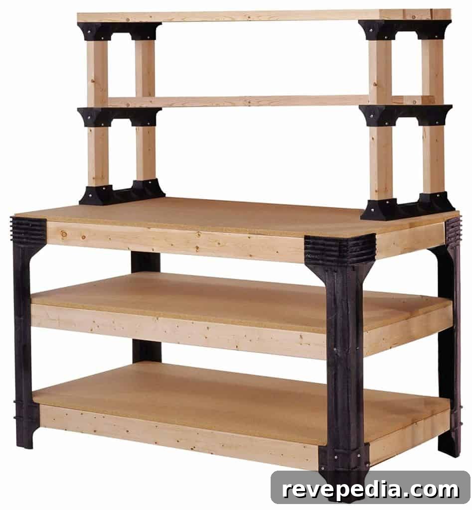 Build a Durable DIY Workbench for $50 and Under 5 assembled workbench