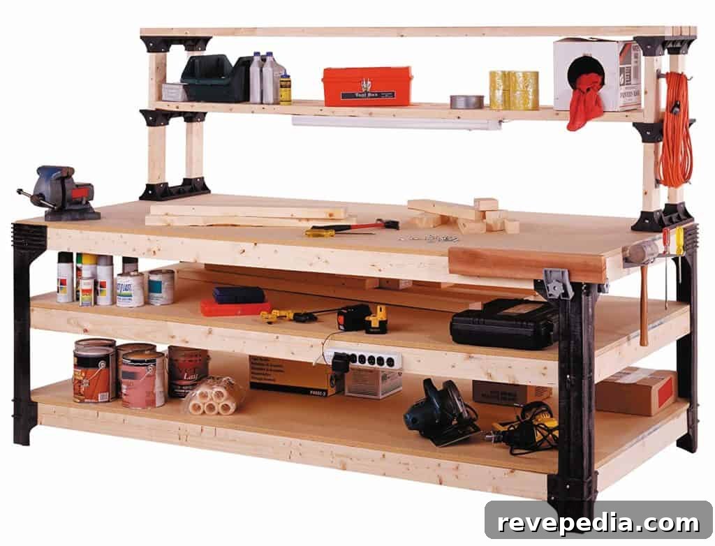 Build a Durable DIY Workbench for $50 and Under 9 workbench accessories