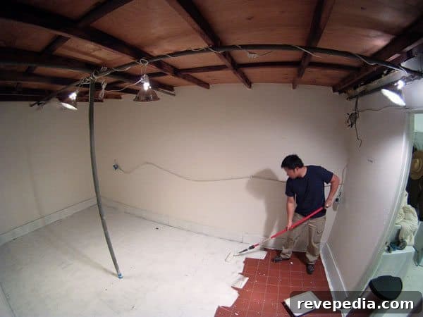 Epoxy Flooring Guide: Create a Durable, Clean-Looking Surface 5 painting-epoxy