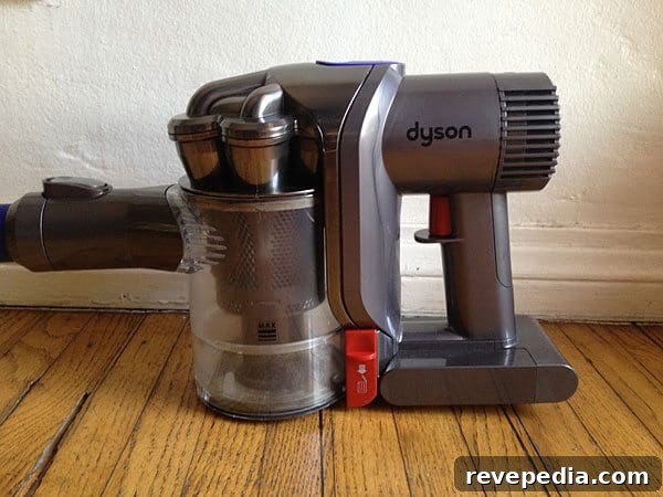 Dyson DC44 Animal Review: Powerful Hardwood Vacuum Guide 4 dyson-side-view