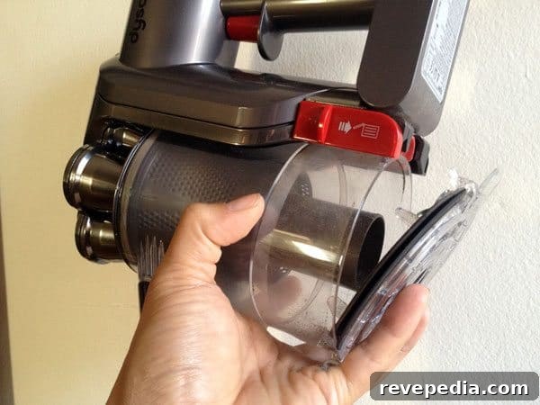 Dyson DC44 Animal Review: Powerful Hardwood Vacuum Guide 6 dyson-canister