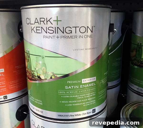 Pretty over Pink – Clark + Kensington Paint & Primer in One 6 clark-kensington-paint-can