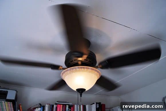 Hunter Ceiling Fans: 5-Minute Installation Guide 2 hunter-fan-moving