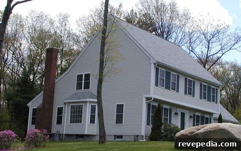 Roof Types Photo Gallery: Examples of Shingles, Metal & Tile 5 salt-box-roof.jpg