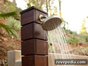 Build an Outdoor Shower: Step-by-Step Guide for Your Backyard 2 outdoor shower
