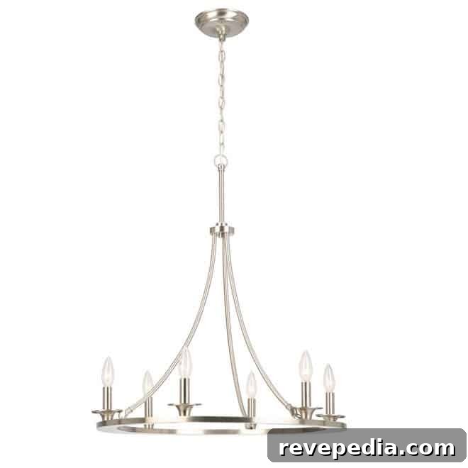 Father’s Day Gift Wishlist from My Dad 6 allen-roth-chandelier-lowes
