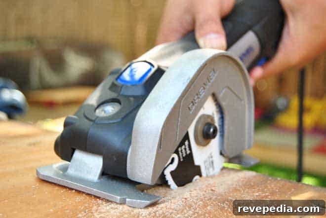 DIY Sawhorse Table: Step-by-Step Build Guide 3 dremel-ultra-saw