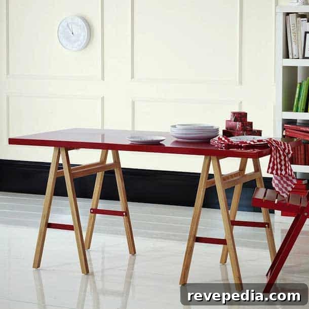 DIY Sawhorse Table: Step-by-Step Build Guide 8 country-style-sawhorse-table