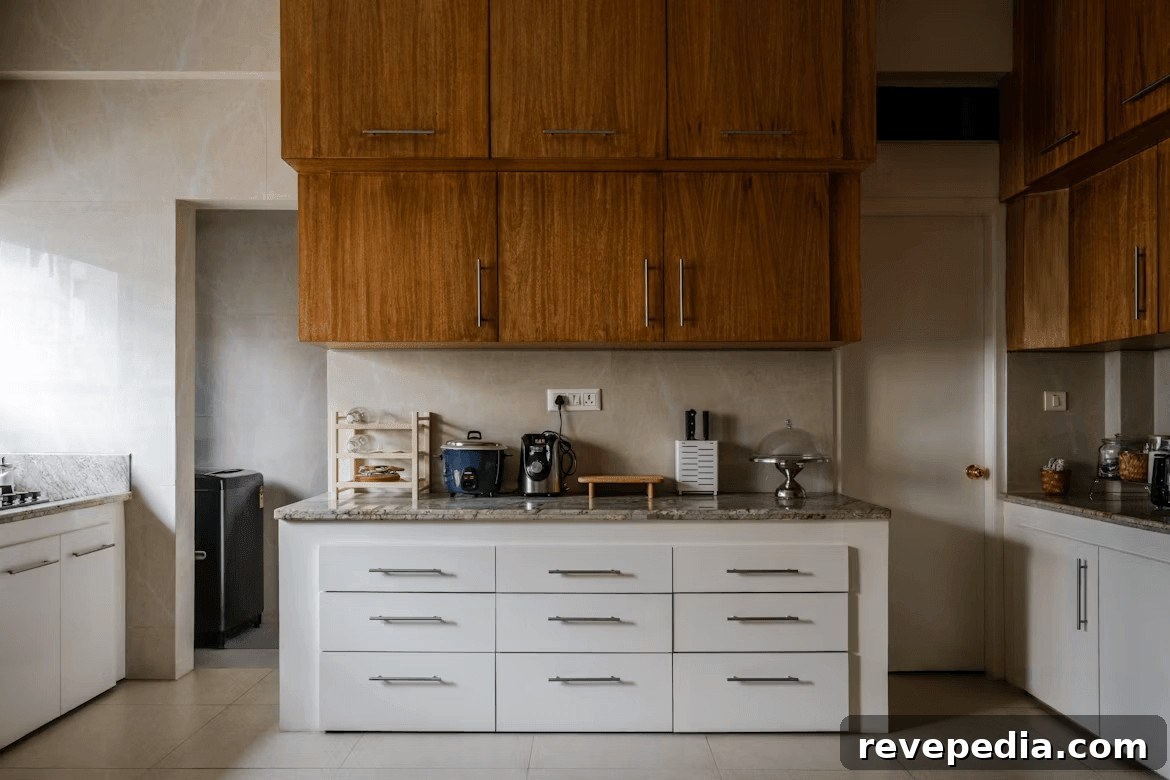 What Drives Aluminum Profile Prices for Cabinets and Wardrobes 2 Kitchen with extensive counter space and cabinets, possibly