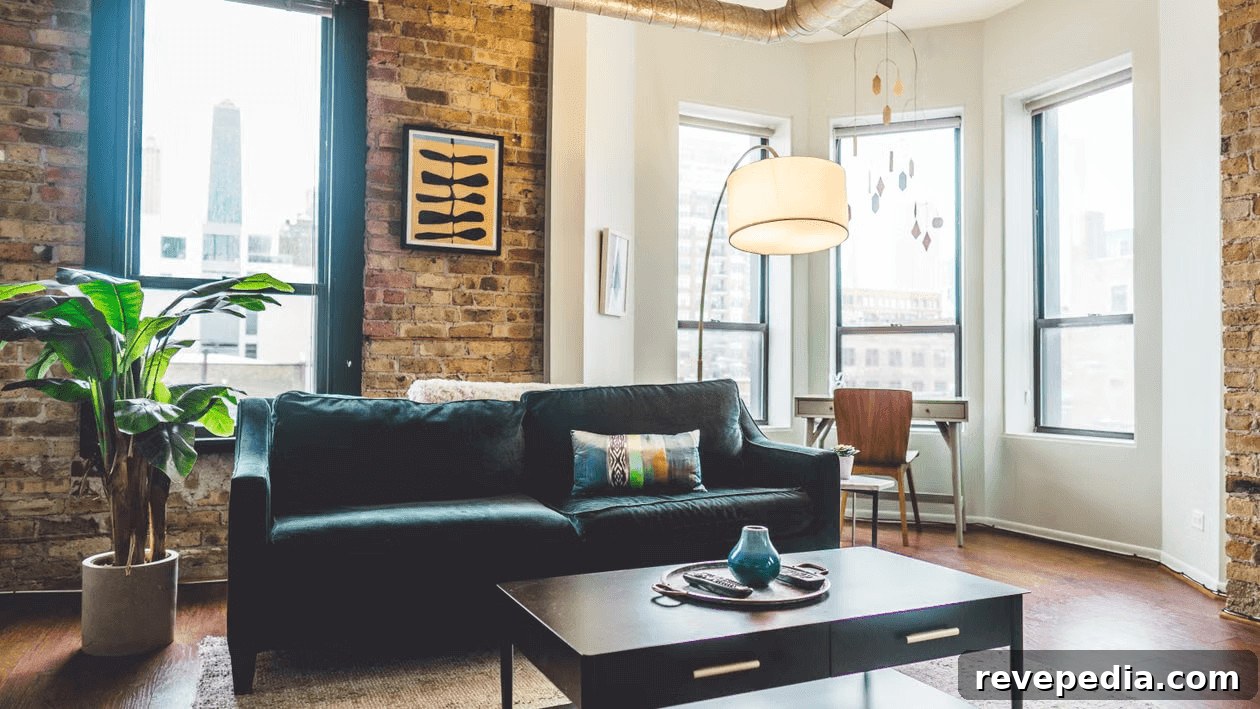 Modern Home Upgrades Every Homeowner Should Consider 3 Modern living room with modern couch and coffee table