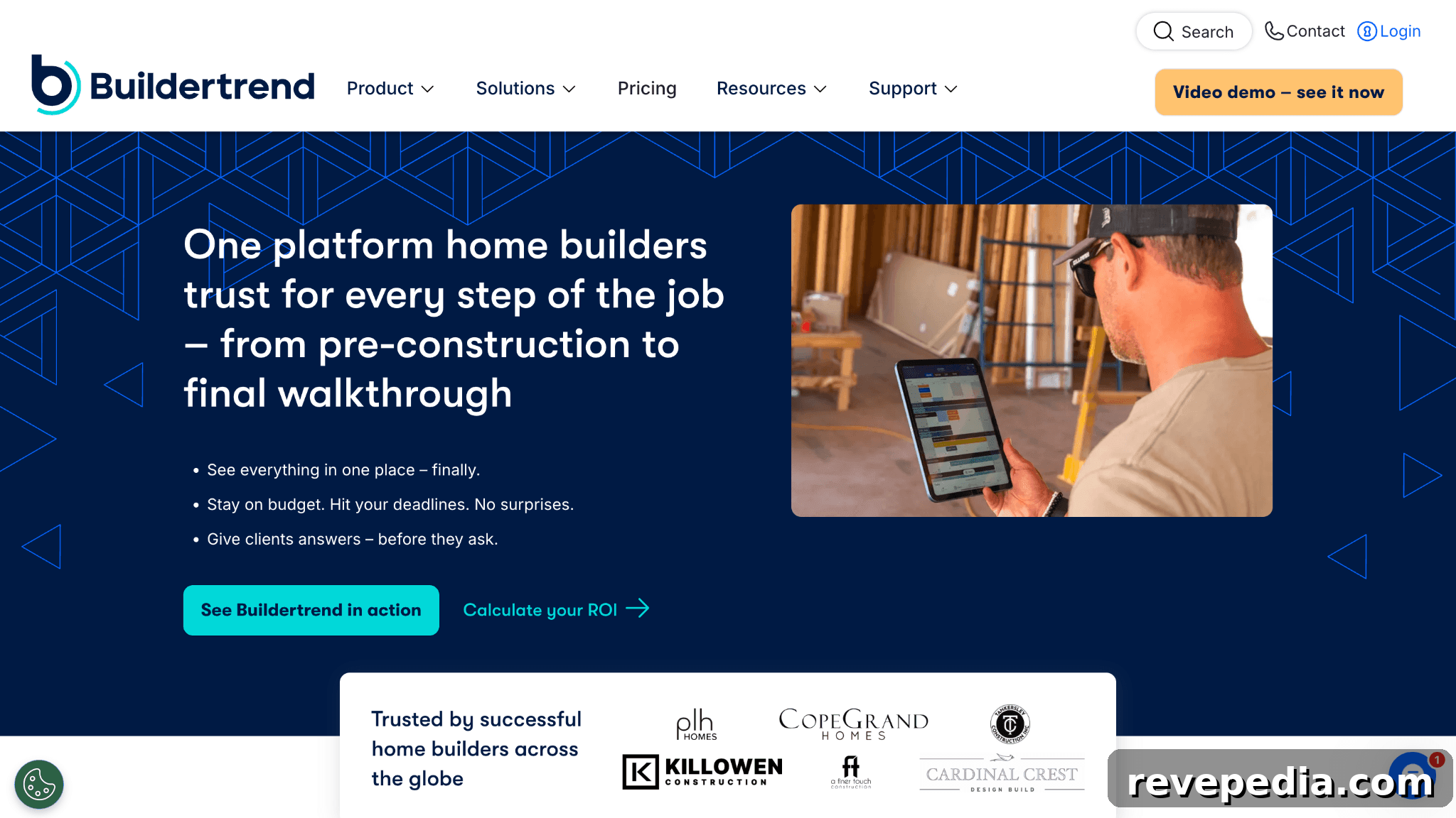 Tools to Manage Construction Costs and Profits 5 Buildertrend: Best for small GC budget tracking inside a PM tool