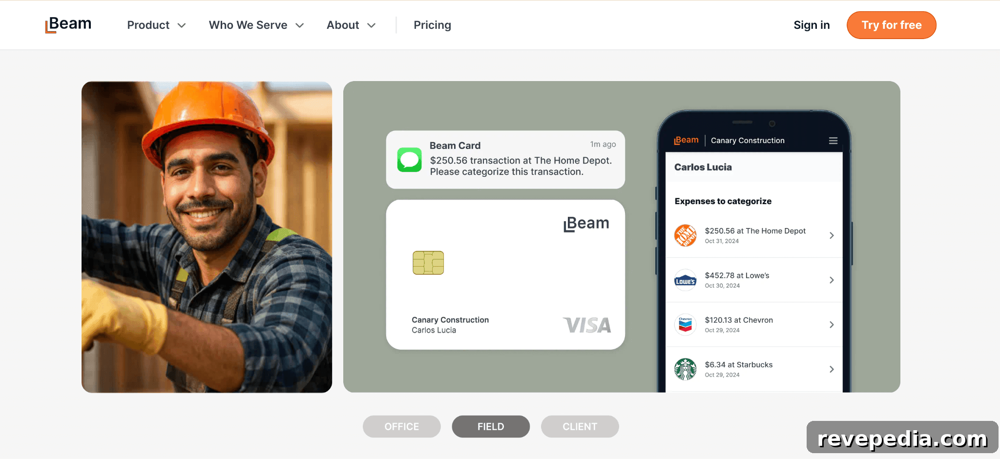 Tools to Manage Construction Costs and Profits 9 Beam: Best for residential contractors managing finances and expenses in one platform