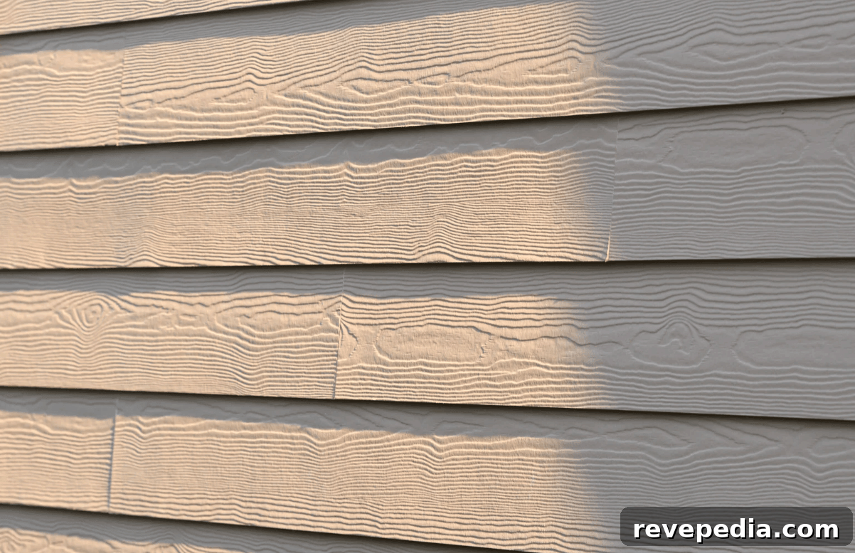Choosing Siding for Freeze-Thaw Winters in Southwest Ohio 2 Close-up of house siding in Southwest Ohio affected by freeze-thaw winters.