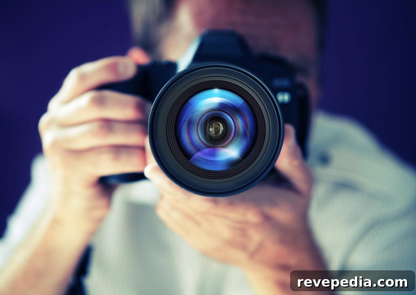 How Better Photos Boost Your Home Sale Profits 2 A person with a camera