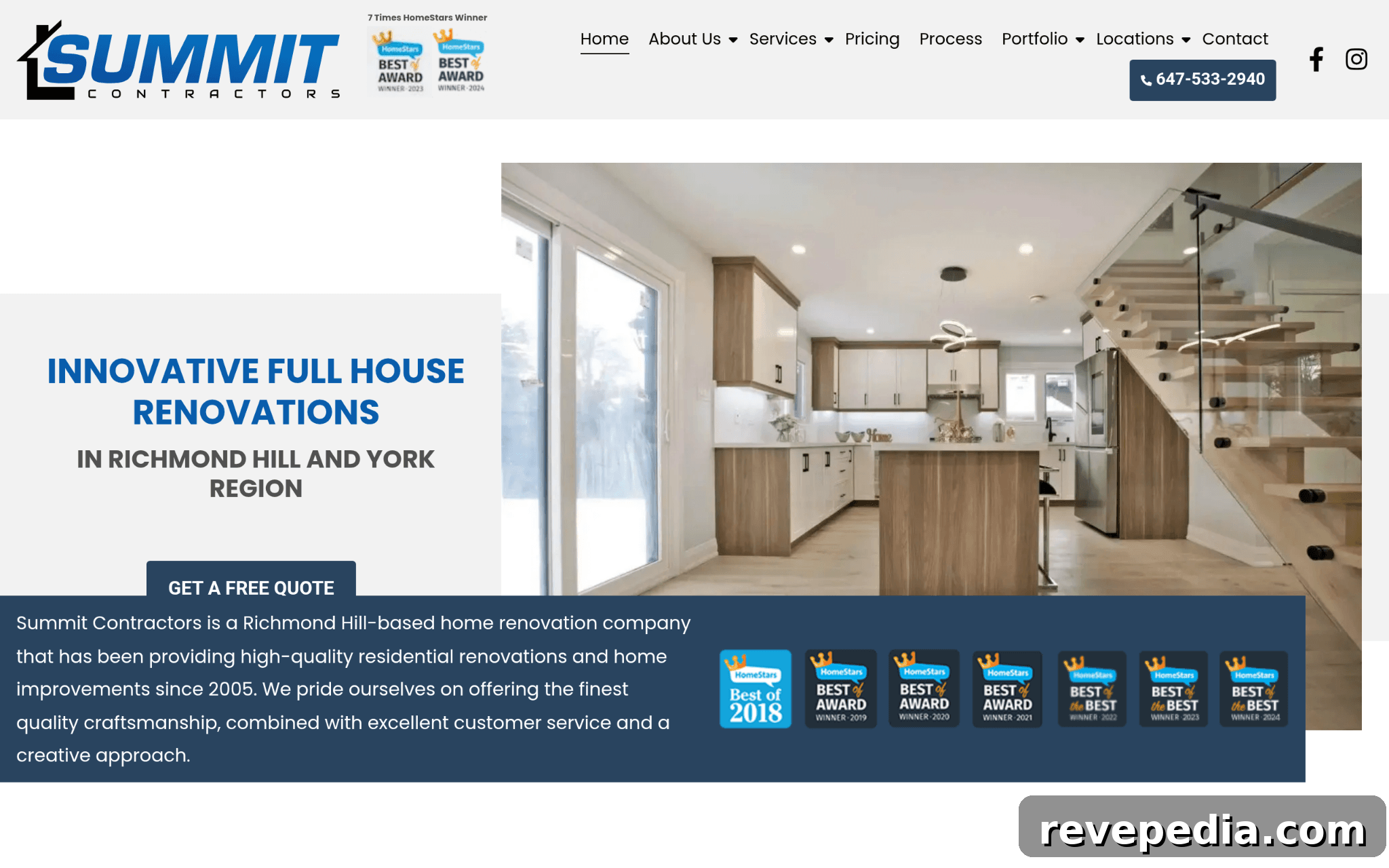 Leading Toronto Home Renovation Companies 2026 4 Summit Contractors - Best for Full-Service Residential Renovations and Kitchen and Bathroom Remodels
