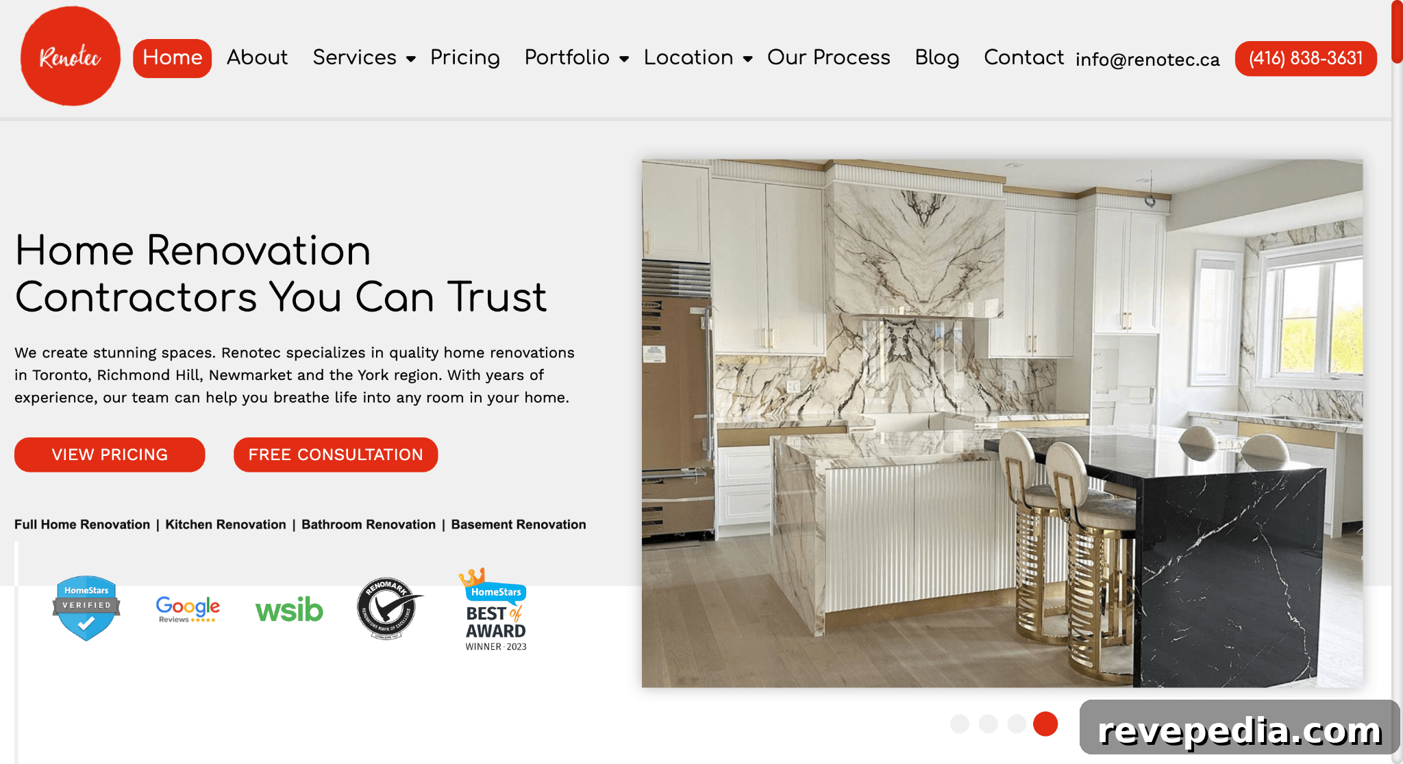 Leading Toronto Home Renovation Companies 2026 5 Renotec - Best for Full Home Renovations and Kitchen/Bathroom Upgrades in the Greater Toronto Area